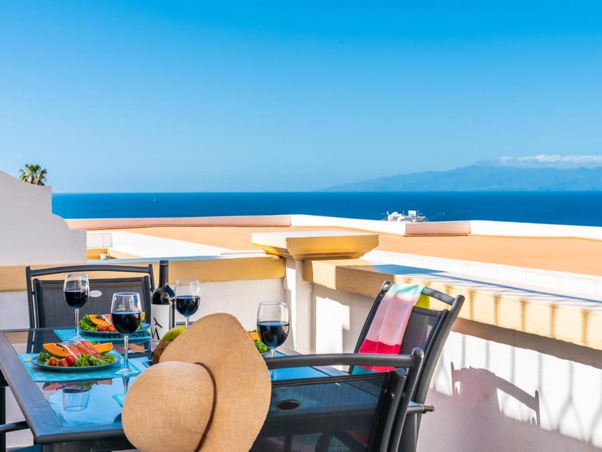B16 Windsor Park, Exclusive Sea View, Heated Pool Apartment Costa Adeje  Luaran gambar